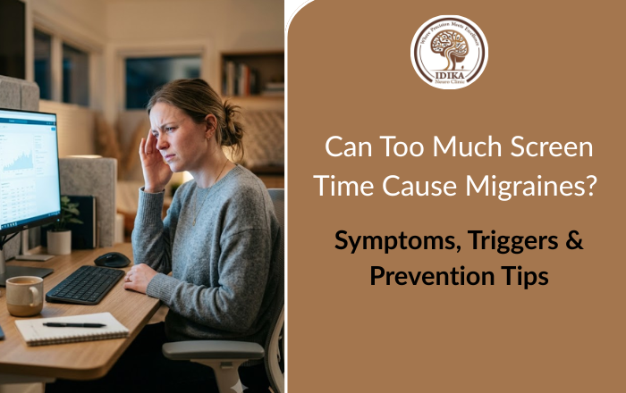 Can Too Much Screen Time Cause Migraines? Symptoms, Triggers & Prevention Tips